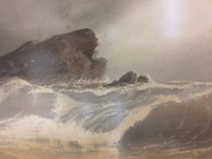 Watercolour painting by HE Tozer