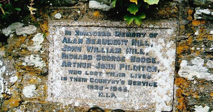Memorial to those who died during WW2