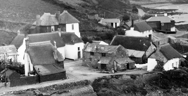 Outer Hope square in the past