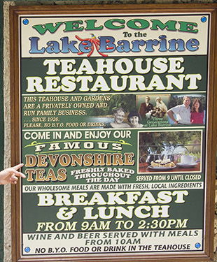 Australia cream tea poster