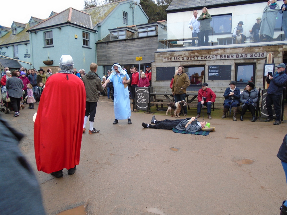 Mummers on New Years Day 2020